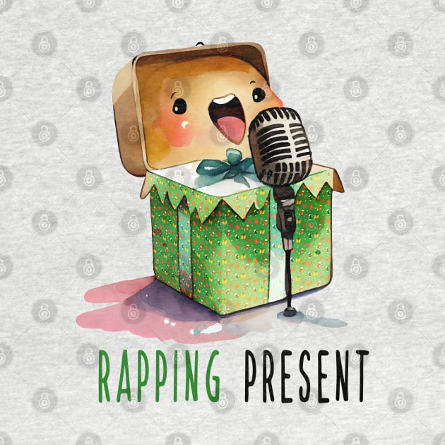 rapping present by MZeeDesigns